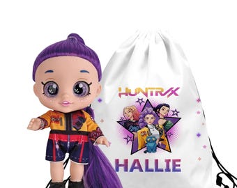 KPOP Doll with Personalized tote Bag. Read Description