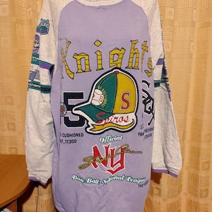 Vintage Knights Spiros Official Baseball #35 Montana Sweatshirt Hoodie Jumper Retro Hoodie 80s Mystery Legend Jumper 60 cm / 23.6 in