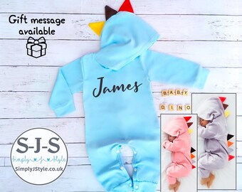 baby dinosaur onesie uk