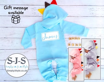 Welcome jumpsuit Boys and girls colours available Initial letter personalised playsuit Baby anouncement bodysuit 1st newborn outfit