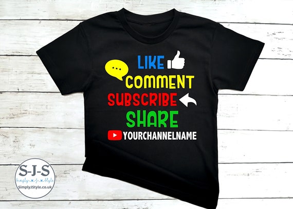 Social Media Like Share Subscribe T Shirt Social Media Like Share Subscribe T Shirt