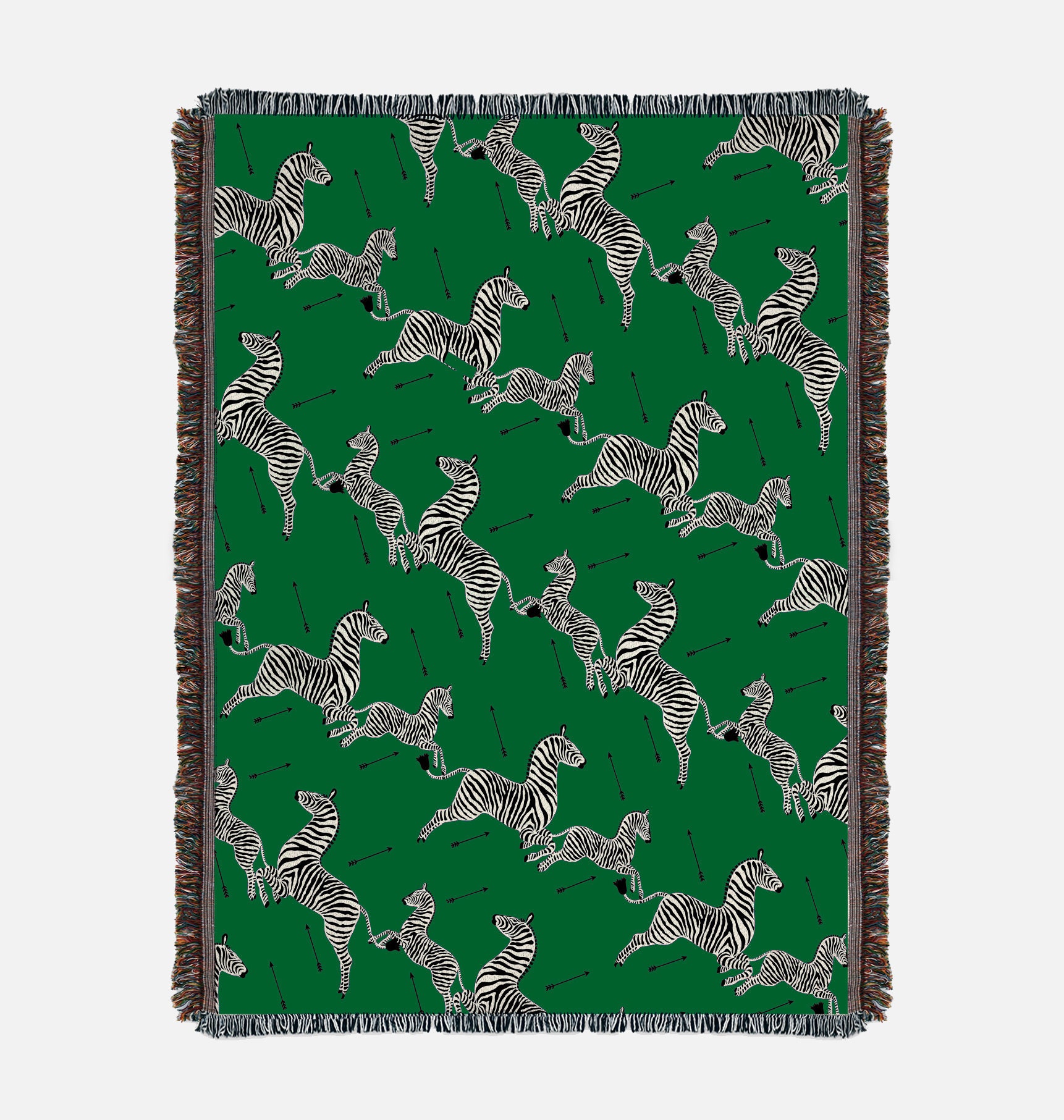 Zebra Blanket Zebra Pattern Woven Throw Blanket Wall Etsy India