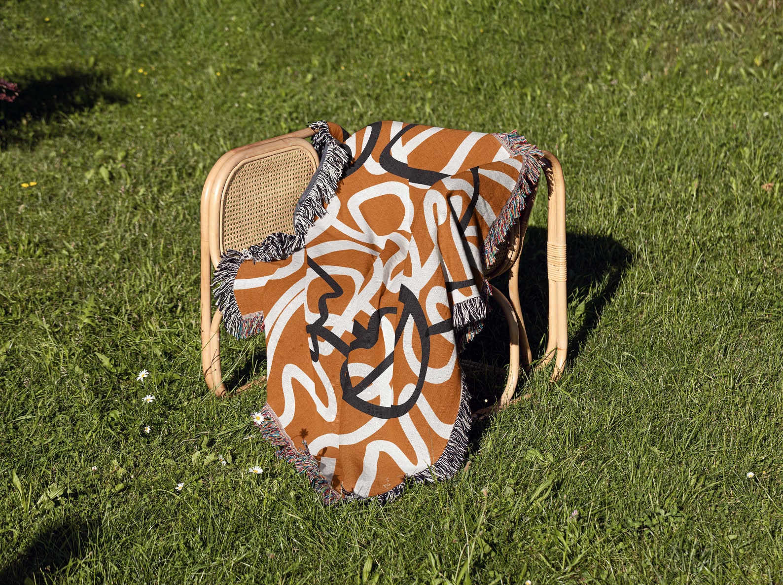 Picasso Faces Blanket Abstract Art Blanket Jacquard Woven Etsy