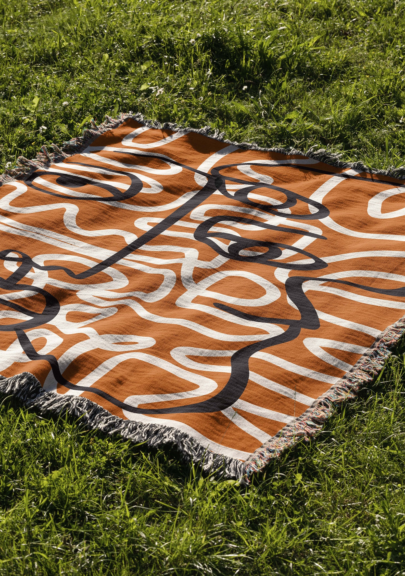 Picasso Faces Blanket Abstract Art Blanket Jacquard Woven Etsy