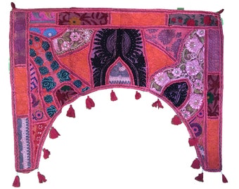 Embroidered Indian Door Hanging Arch Toran