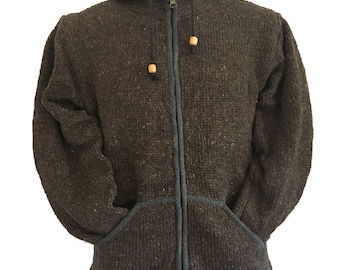 mens fleece lined jumpers