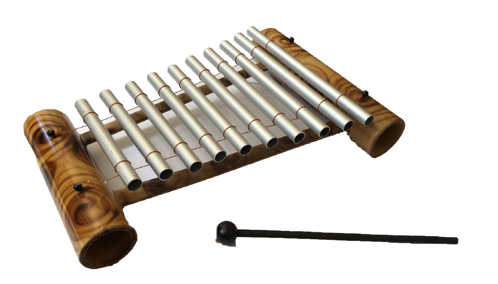 Stunning Hand Painted Metal Xylophone From Bali (Musical, Music