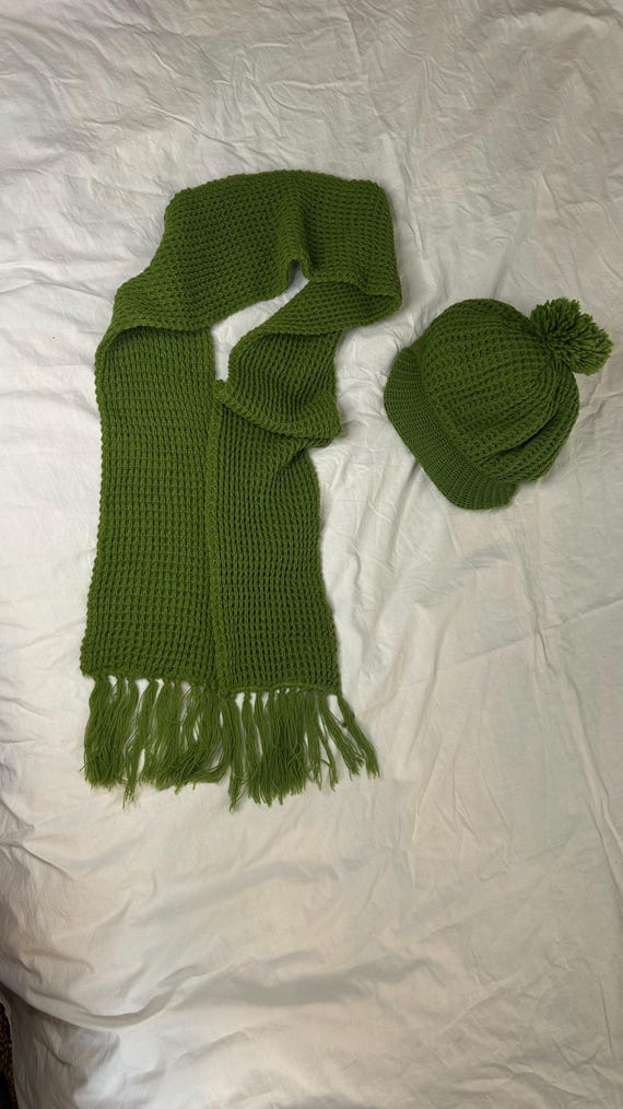 Matching Hat and muffler - image 4