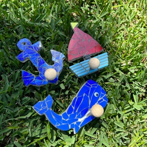 Mosaic kids coat rack  (Set of 3)
