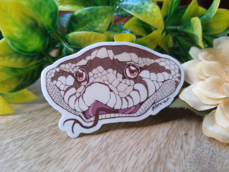 Hognose Snake Sticker Snake Sticker Reptile Sticker Etsy