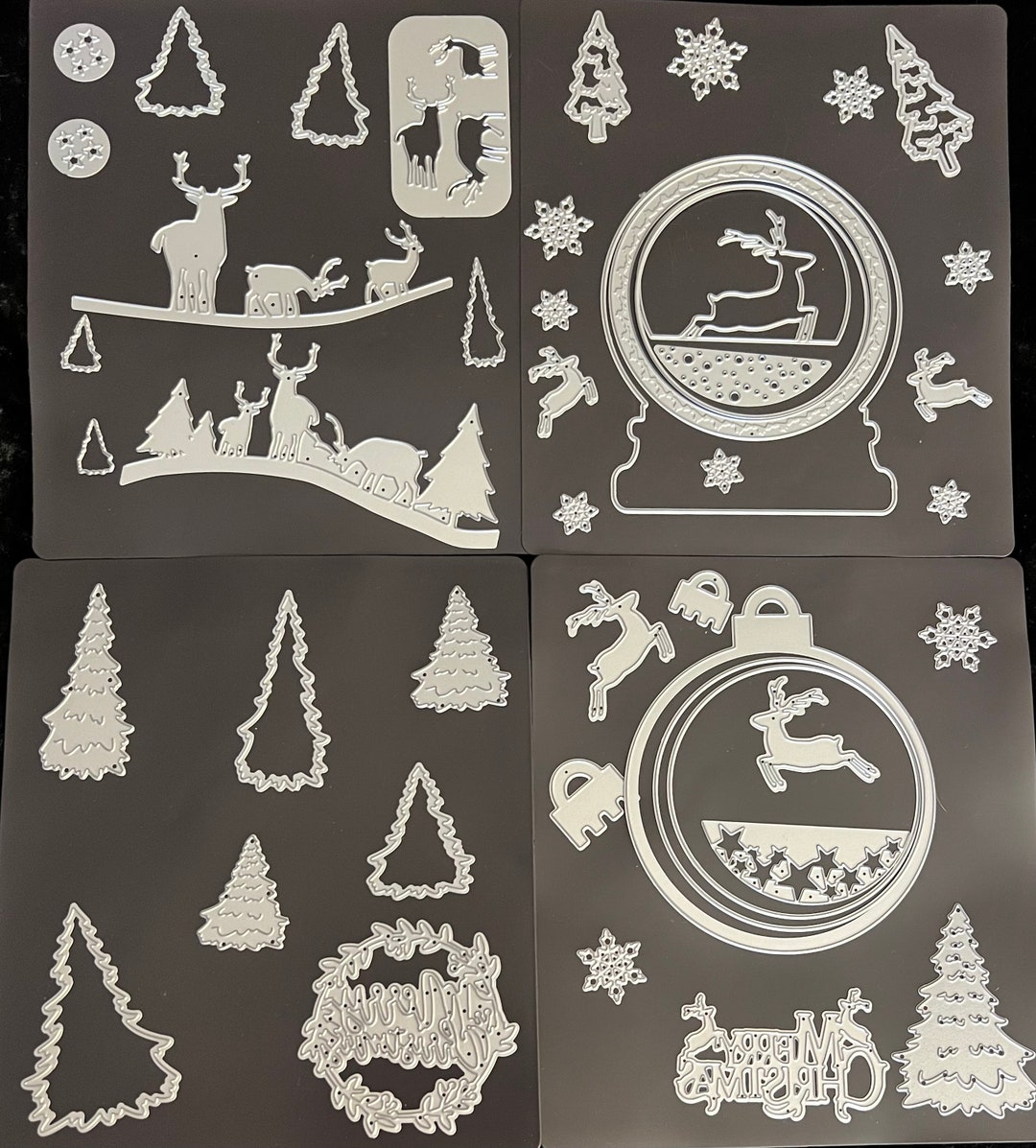 Die Cuts Four Sets on Sheets Etsy