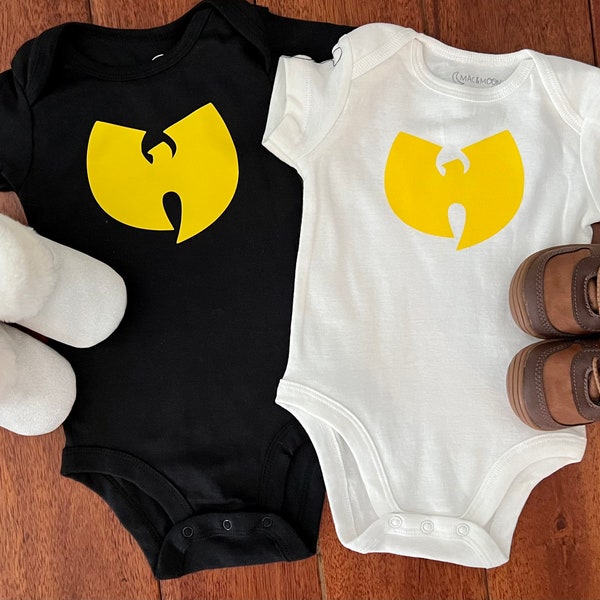 Wu-Tang Onesie Handmade Wutang Boy or Girl Baby Neutral