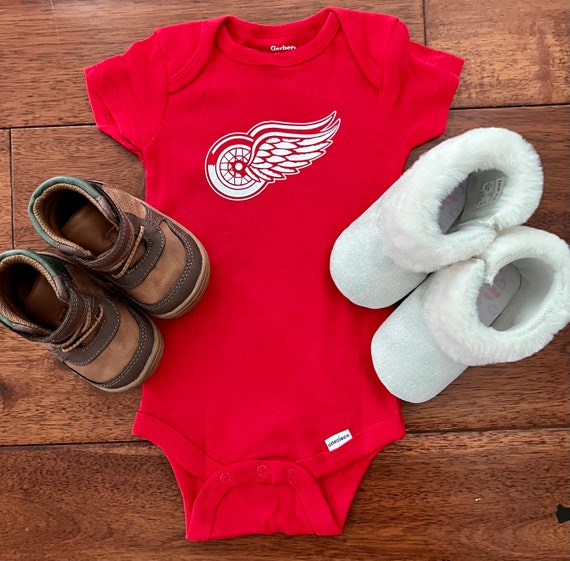 Detroit Red Wings Baby Bodysuits for Sale