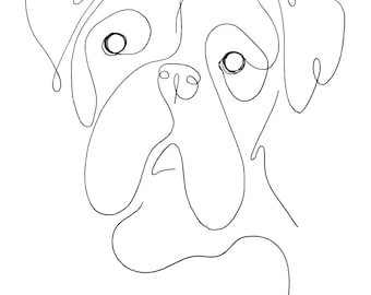 Boxer Dog Art - Watch Leah's Drawing Online - ItsaBoxerDogsLife