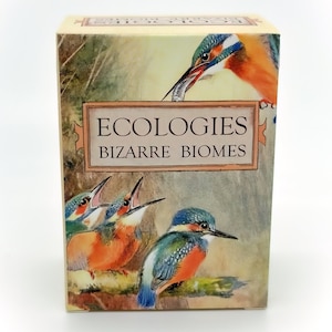Ecologias: Biomas Bizarros - Jogabilidade Inspirada na Natureza - Sequência e Expansão do Jogo de Cartas Original - Bela Arte Científica Vintage
