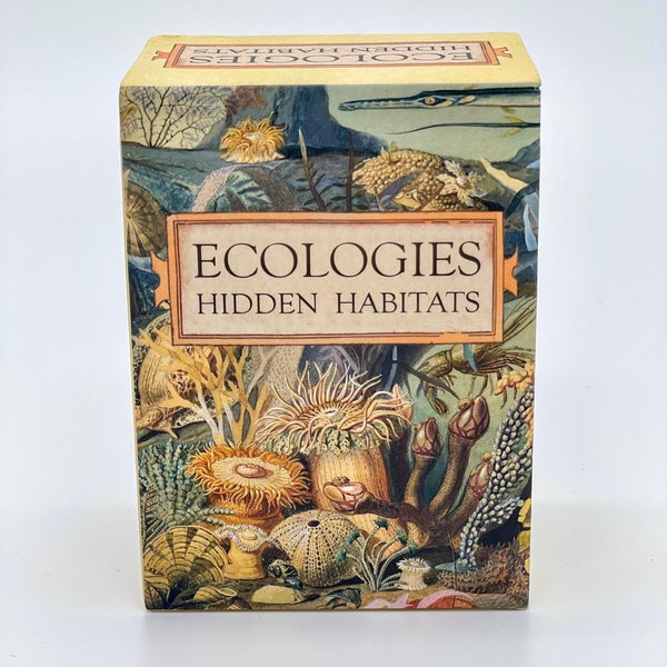 Ecologies: Hidden Habitats - Gameplay Inspired by Nature - Sequel and Expansion to the Original Card Game - Beautiful Vintage Scientific Art