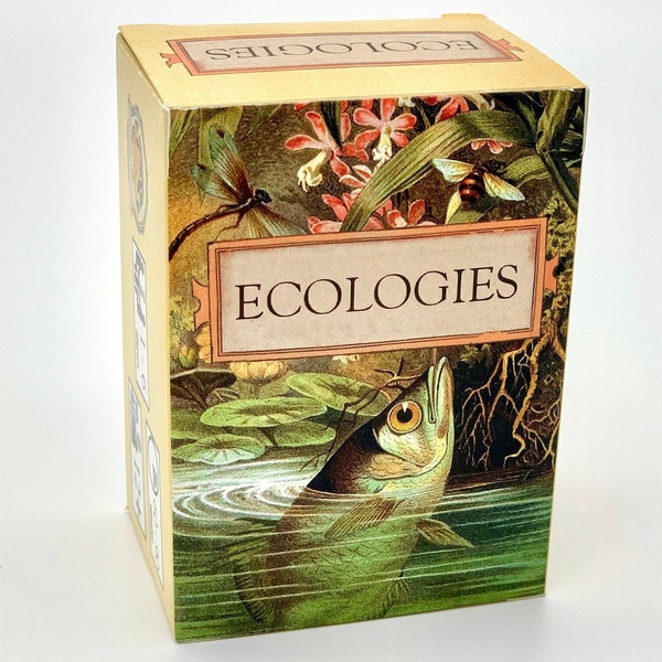 Ecologies Card Game - Gameplay Inspired by Nature - Use Science to Build Food Webs in Seven Unique Biomes - Beautiful Vintage Art