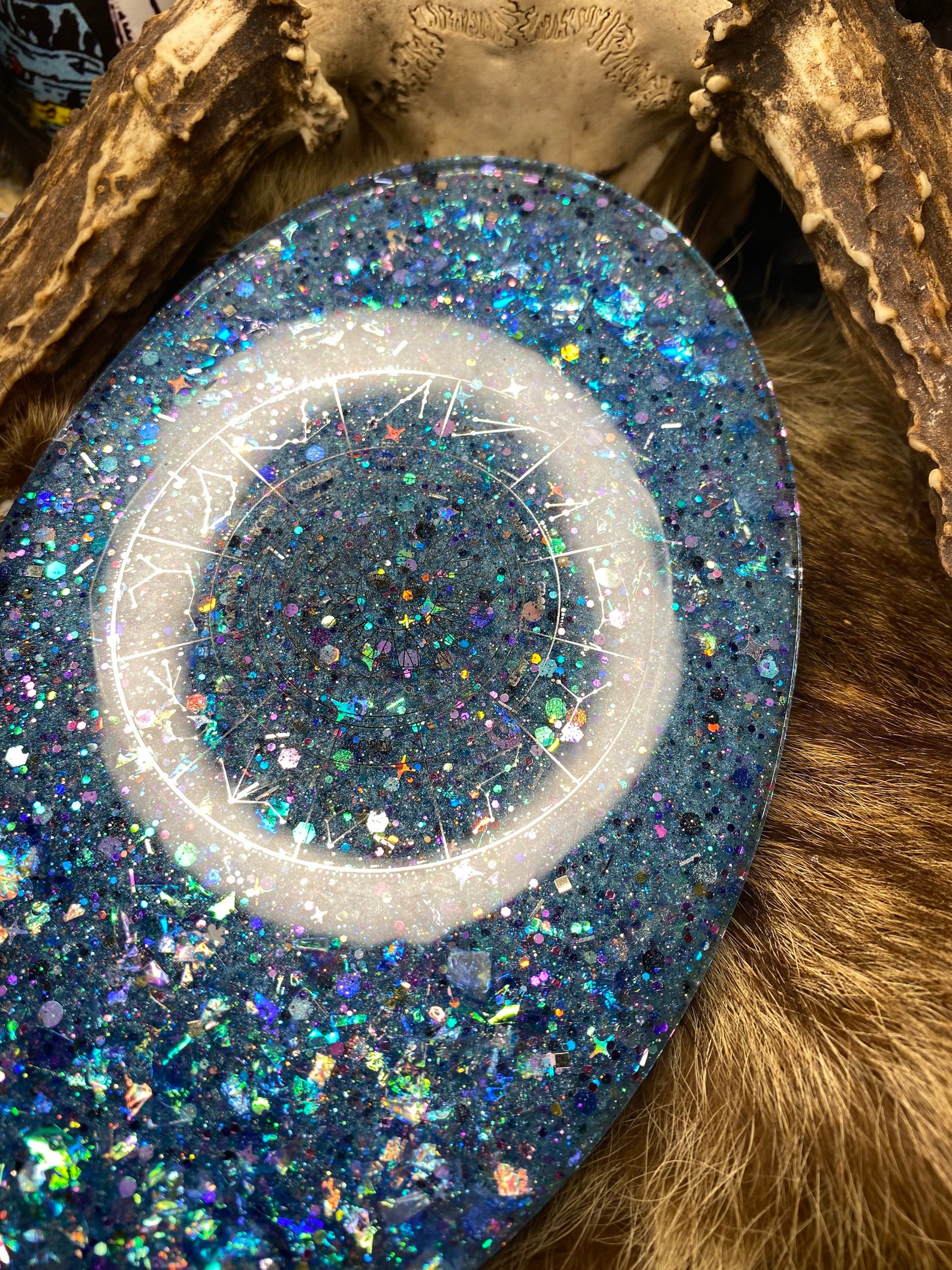 DISCOUNTED Circle Resin Wall Hanging Etsy