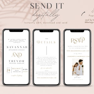 Digital wedding invitation, electronic wedding invitation, wedding invitation, digital wedding invite, wedding invitation digital, evite