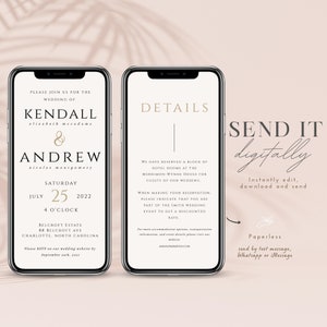 Digital wedding invitation, electronic wedding invitation, wedding invitation, digital wedding invite, wedding invitation digital, evite