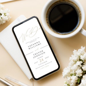 Digital wedding invitation, electronic wedding invitation, wedding invitation, digital wedding invite, wedding invitation digital, evite