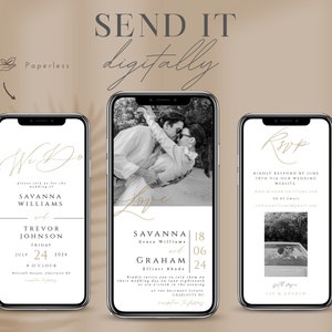 Digitale Hochzeitseinladung, elektronische Hochzeitseinladung, Hochzeitseinladung, digitale Hochzeitseinladung, Hochzeitseinladung digital, evite