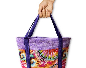 hand sew tote bolsa