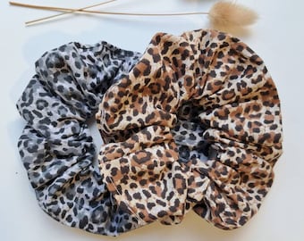 Lot de 2 Chouchous XL leopard