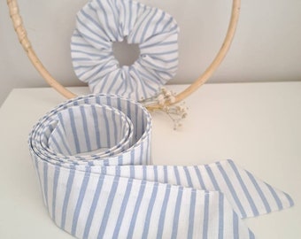 3en1 (ceinture-headband-foulard) - ceinture rayures