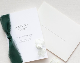 Custom " To My" Cotton Paper Card | Wedding Card | Wedding Day Of Card | Customized Wedding Card | Handmade Wedding Card | Custom Cards