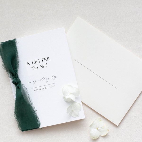 Custom " To My" Cotton Paper Card | Wedding Card | Wedding Day Of Card | Customized Wedding Card | Handmade Wedding Card | Custom Cards