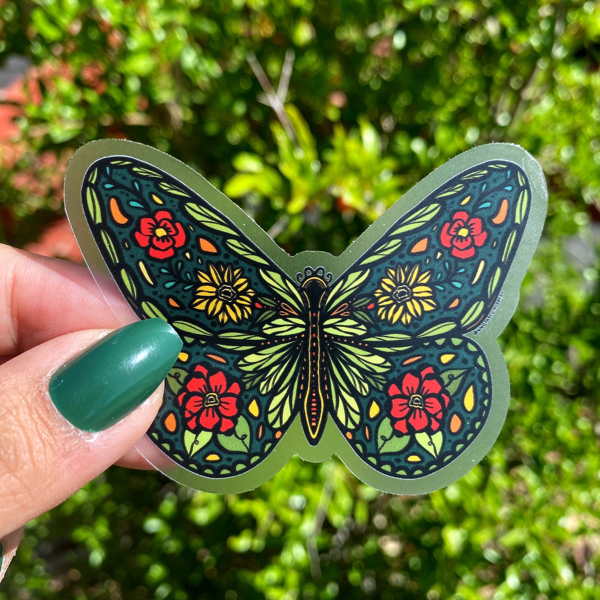 Butterflies Sticker Pack | 6 Weatherproof Decals - Etsy