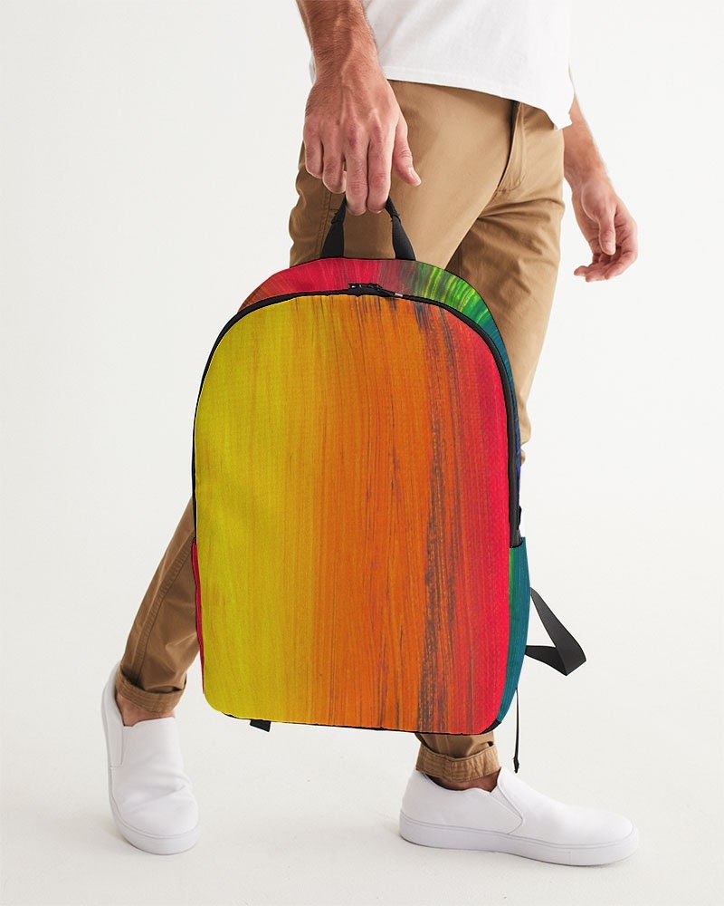 Rainbow Large Backpack - Etsy
