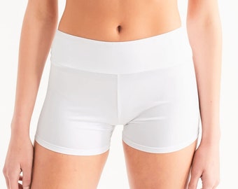 Women's All White Yoga Shorts -  Canada