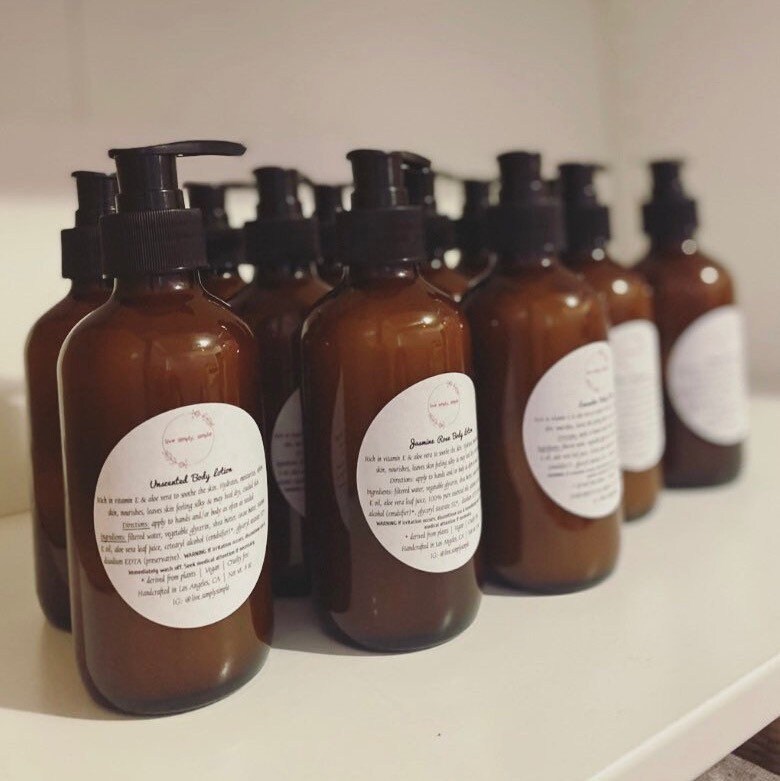 Body Lotion vegan cruelty free Etsy