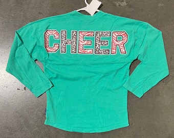 Cheerleader Puff Print Jersey