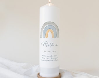 Baptismal candle boys, baptismal candle rainbow, baptismal candle rainbow boy, baptismal candle boy, baptismal candle boys rainbow, baptismal candle blue sky