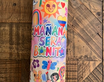 Vaso Mañana será Bonito / Vaso personalizado Karol G / Vaso personalizado / Botella de agua Karol G / Latin Music Lover Cup / Reggaeton Fan