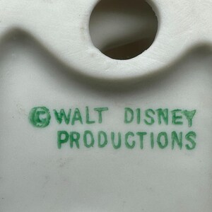 Vintage 80s Walt Disney Productions Mickey Mouse Tennis Player Ceramic Figurine image 9