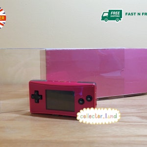 1 x Box Protector for Game Boy Micro GBM STRONG 0.5mm PET Plastic Display Case