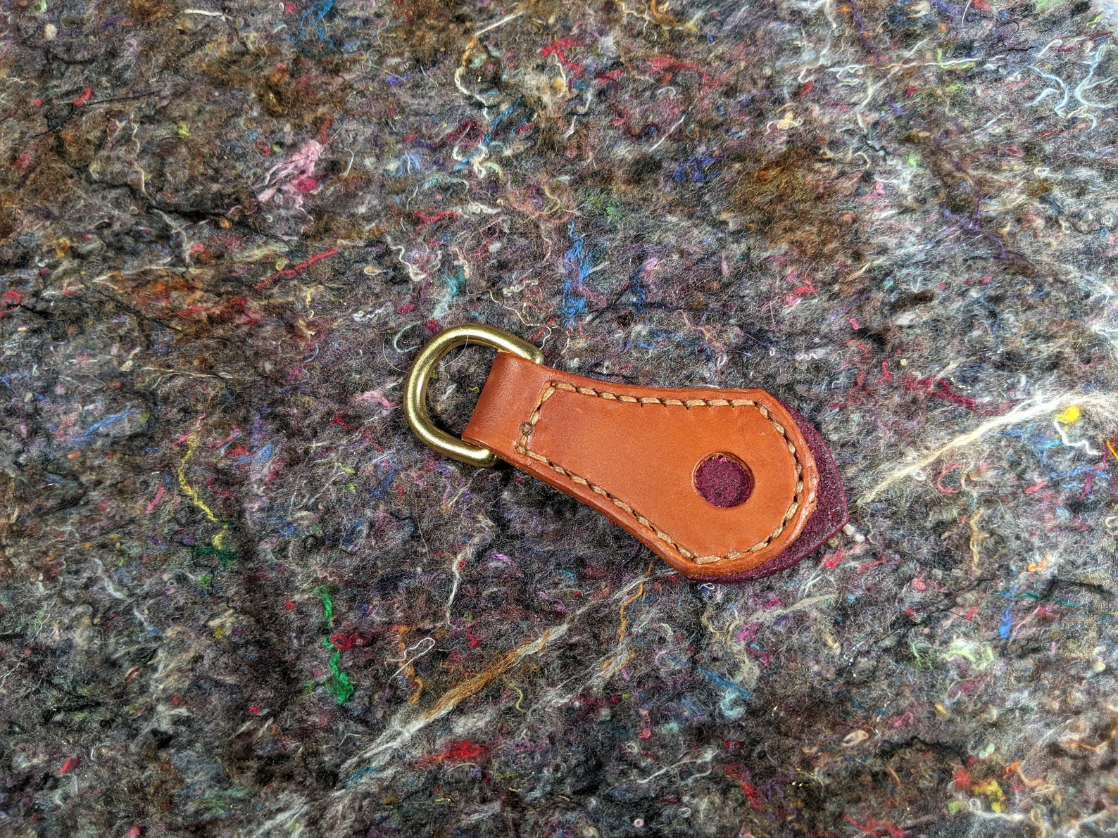 Handmade Leather Key Fob Etsy