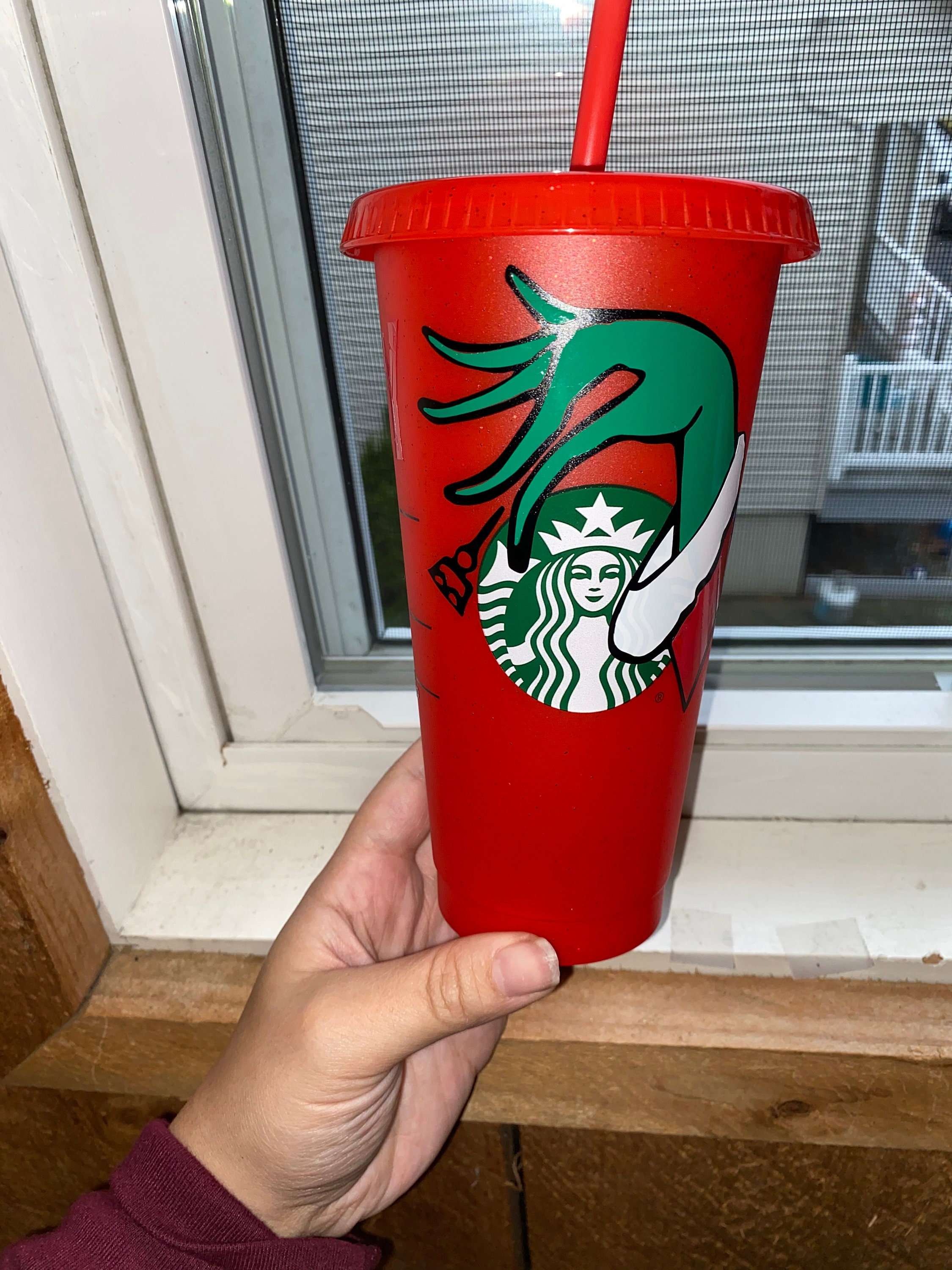 Sparkly Holiday Starbucks Cups Custom Etsy