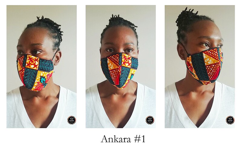 Download Handmade reusable and washable face mask with nose grip ...