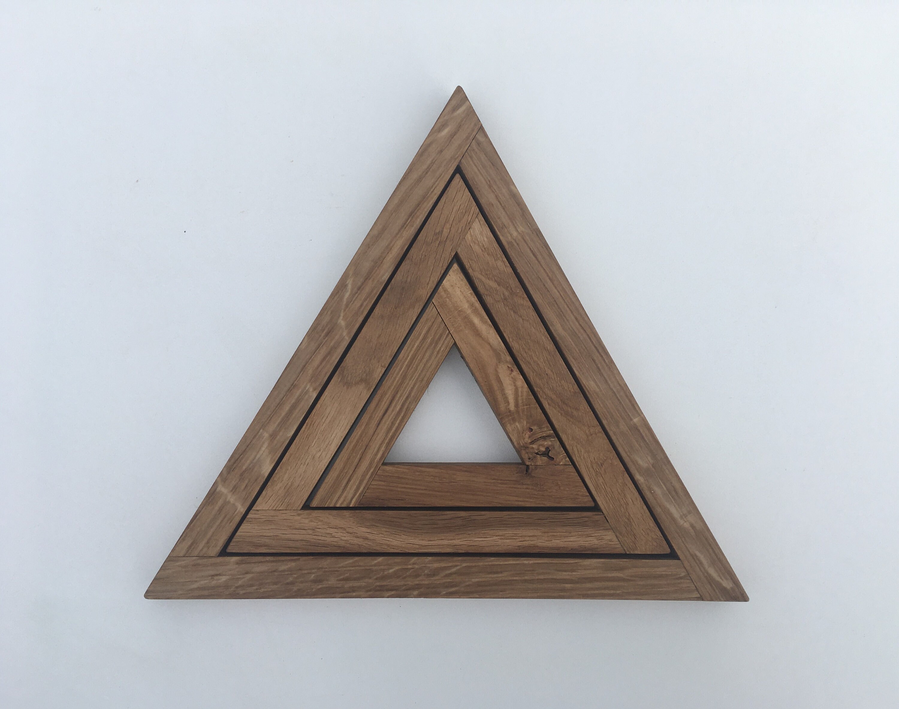 Set of 3 Nesting Oak Trivets — Baycraft Studio