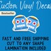 see more listings in the Vinyl Decals section