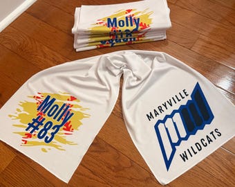 Personalized Cooling Towel, Baseball/Softball