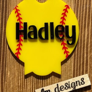 Personalized Softball Stanley Topper- 40 oz.