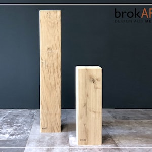Wooden column HAKON