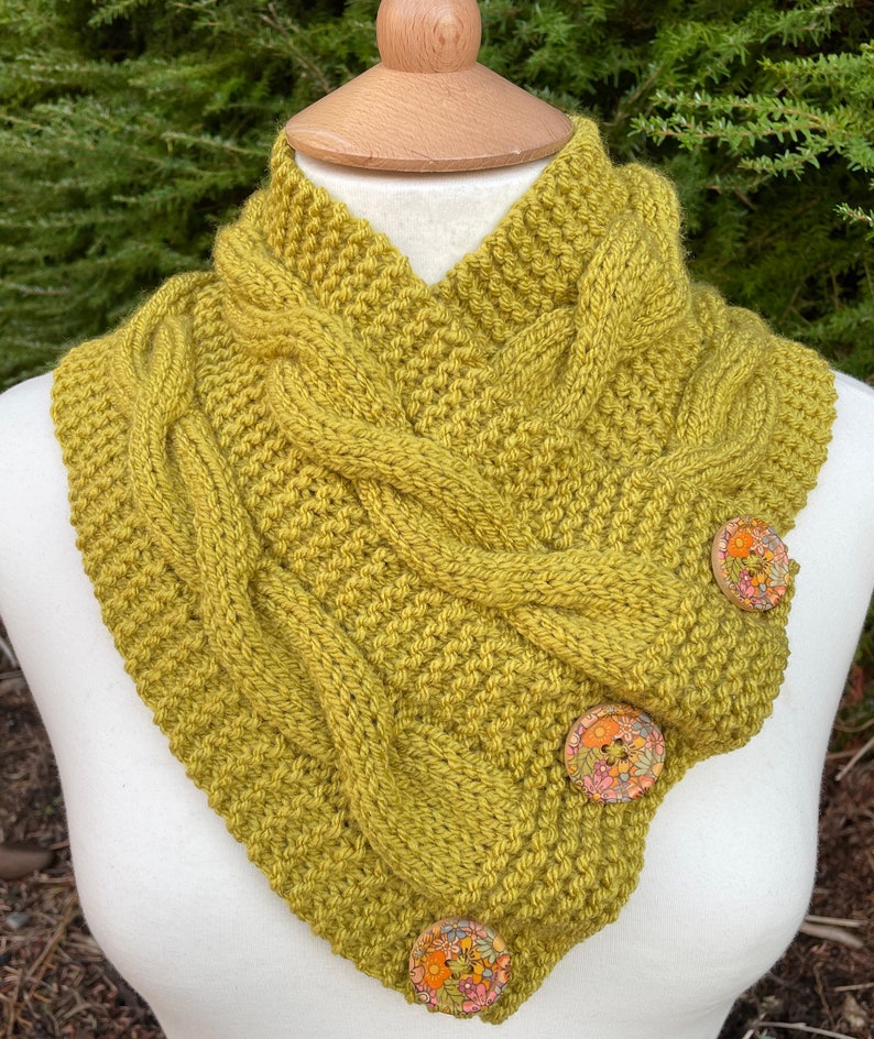 Hand Knitted Neck Warmers Scarf/snood Etsy UK