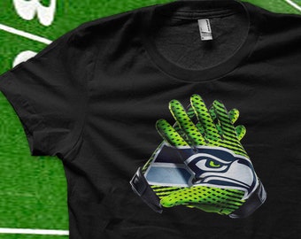 seahawk football gloves